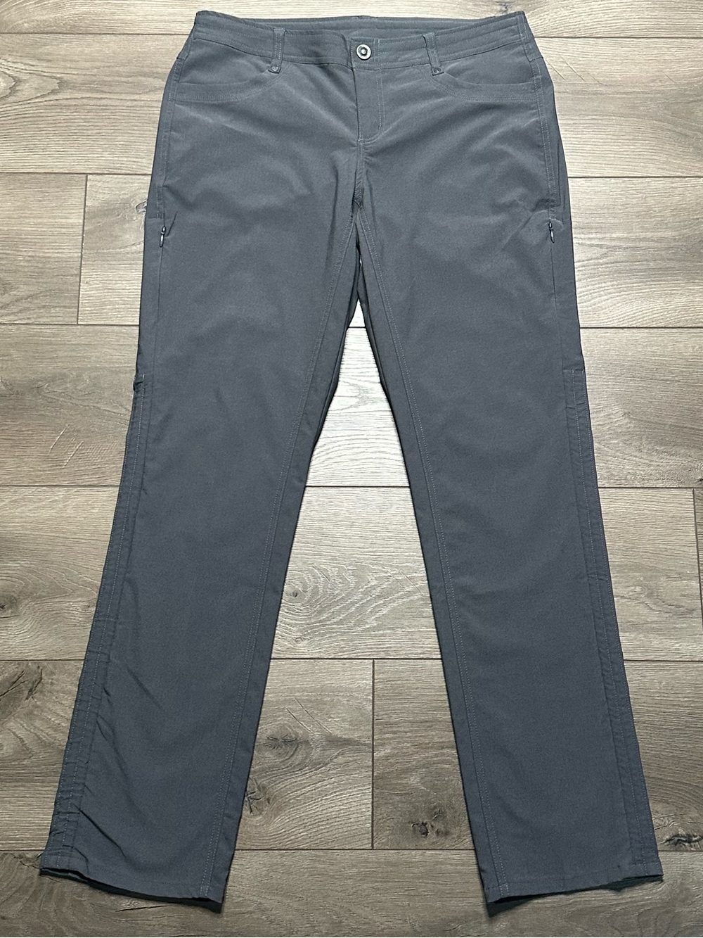 Kuhl Legendary 31" Mid Rise Hiking Casual Travel Pants‎ Gray Size 10